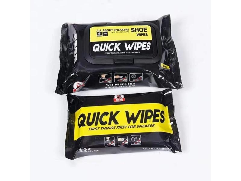 12/30pcs Disposable White Shoes Cleaning Wipes For Sneakers Carousel 2
