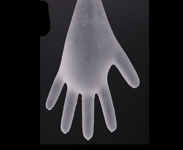 M33 10PCS Kitchen Transparent PVC Disposable Protective Gloves Outdoor Goods-XL Carousel 5