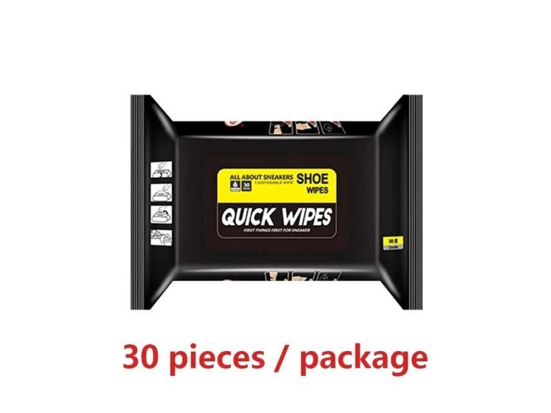 12/30pcs Disposable White Shoes Cleaning Wipes For Sneakers Carousel 1