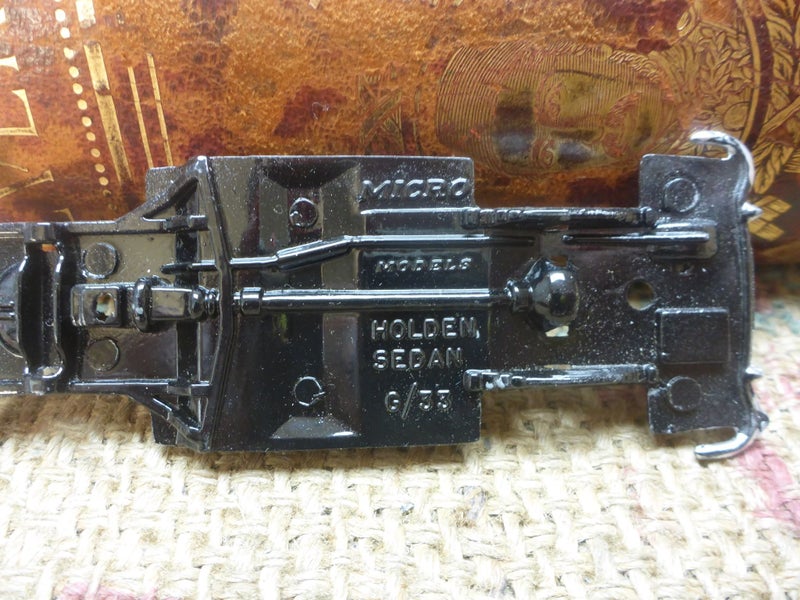 Stunning Vintage NZ Toy Micro Models Model Vehicle Holden Sedan G/33 Die Cast Carousel 2