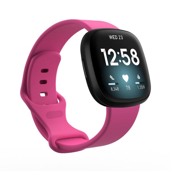 Fitbit Versa 4 compatible Silicone Watch Straps Carousel 2
