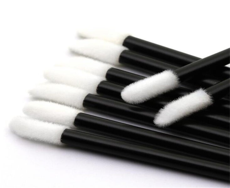 300pcs Disposable Lip Brush Lip Wands Gloss Lipstick Applicator Brushes Carousel 2