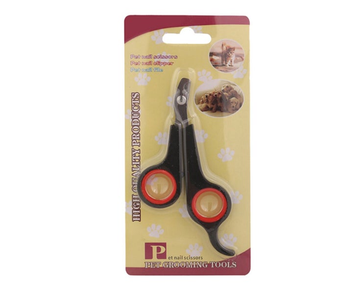 P134 3PCS Half Moon Stainless Steel Nail Clipper Dog Cat Manicure Pet Supplies Carousel 3