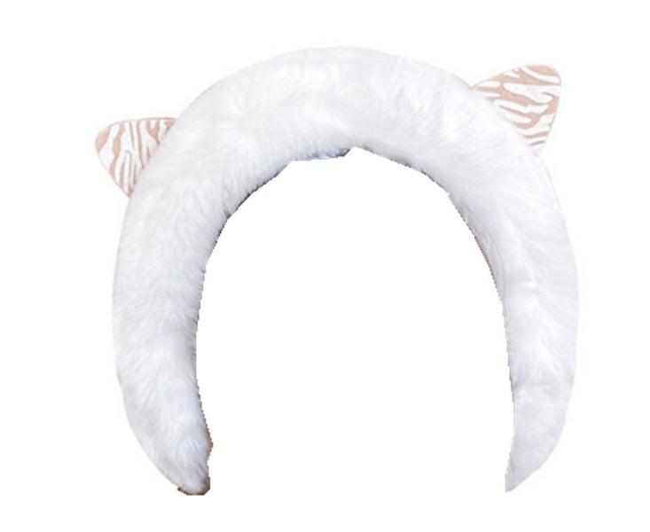 Winter Girl Cute Plush Cat Ear Bag Windproof Headband Sweet Scarf Warm Equipment Carousel 1