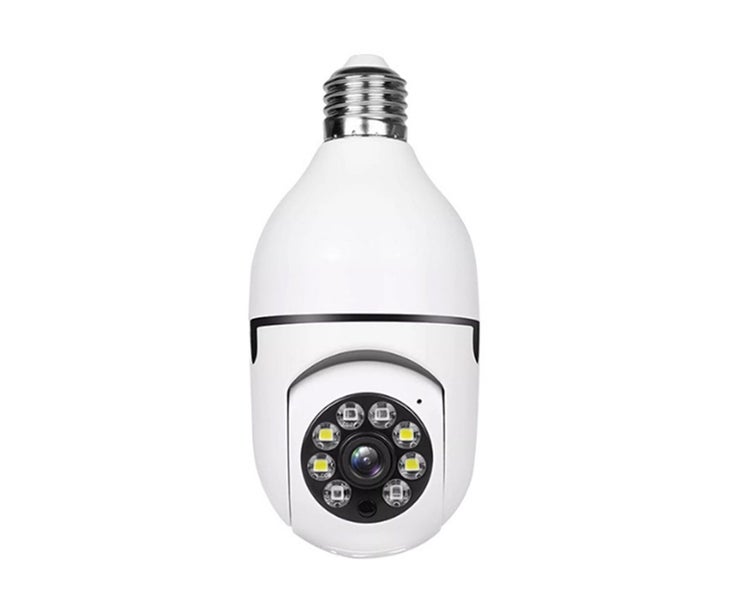 C02 6X 1080P Wireless Wifi Light Bulb Camera 360 Degree Intercom Monitoring Carousel 1