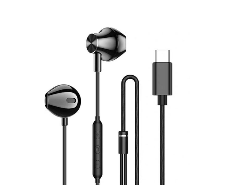 In-ear Type-c Headphone Universal In-line Digital Wired Mobile Phone Headset Carousel 1