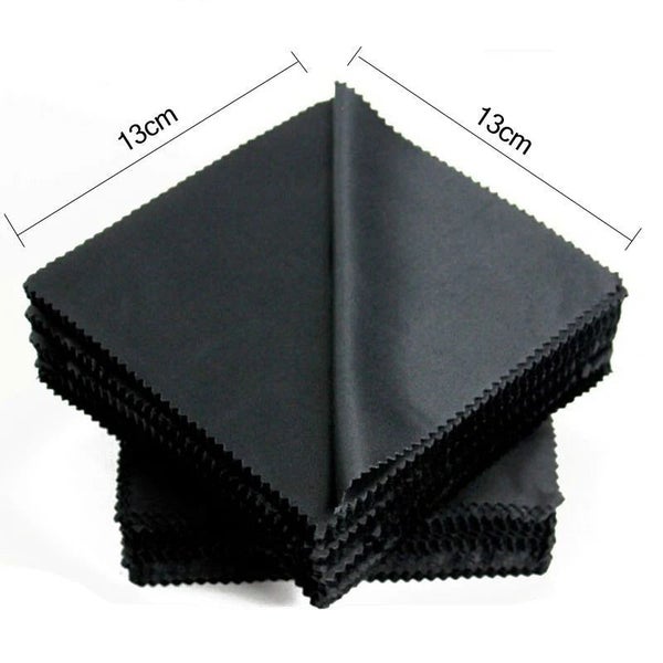 20 pcs/lot Black Microfiber Sunglasses Eyeglasses Cleaning Cloth 13*13cm CHK29M Carousel 1