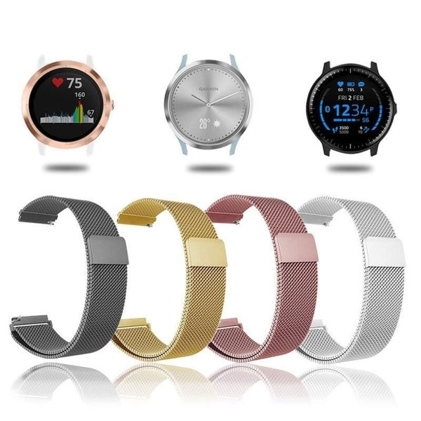 Milanese Straps Compatible with the Skagen 20mm Range Carousel 1