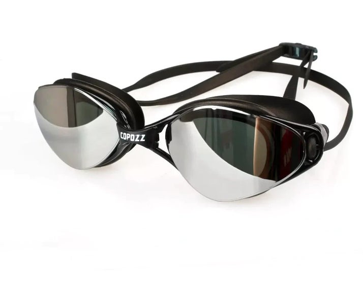 COPOZZ Adult Men Women Swimming Goggles Anti-Fog UV Protection Adjustable CHK29M Carousel 14