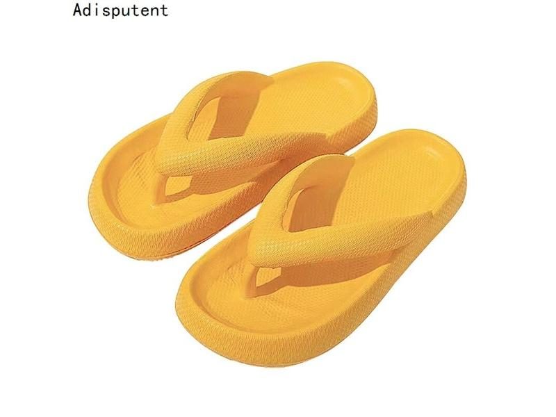 Wedge Heels Flip Flops Women Slippers Summer Thick Bottom Sandals Platform Carousel 1