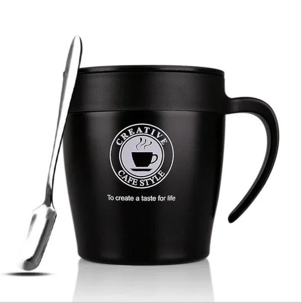 Handle Coffee Mug Stainless Steel Thermos Cups Vacuum Flask thermo Water CHK29M Carousel 2