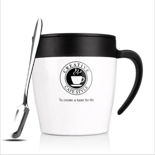 Handle Coffee Mug Stainless Steel Thermos Cups Vacuum Flask thermo Water CHK29M Carousel 1