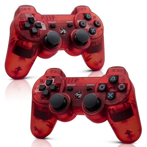 Bluetooth-Compatible Gamepads For PS3 For PS4 Wireless Controller 6-Axis Dual Vi Carousel 2