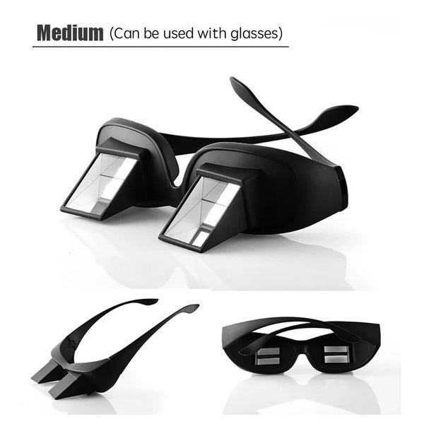 Amazing Lazy Creative Periscope Horizontal Reading Books Sit Glasses On B CHK29M Carousel 12