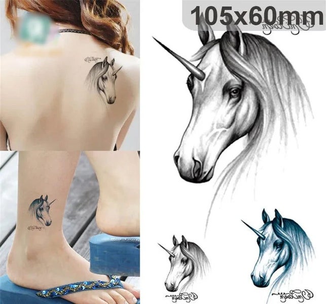 Body Art waterproof temporary tattoos paper 3d lovely Fox design small ar CHK29M62965460939267114