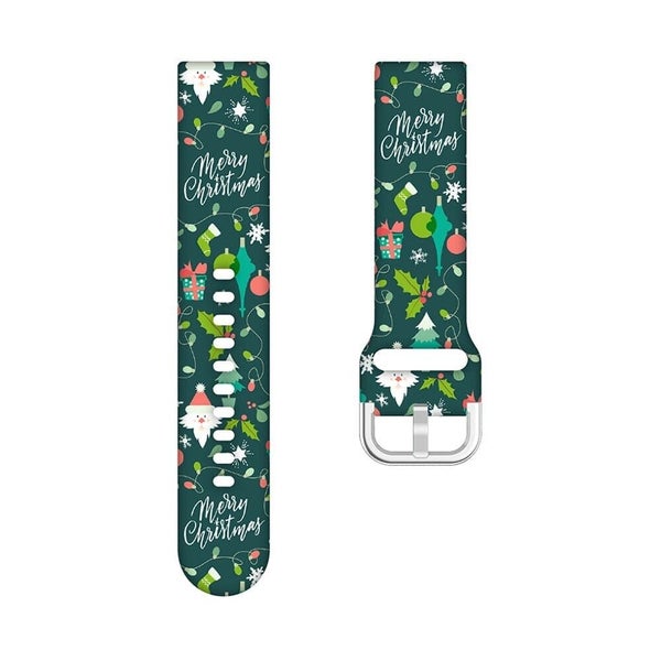Christmas Watch Straps compatible with the Universal 18mm Straps Carousel 1
