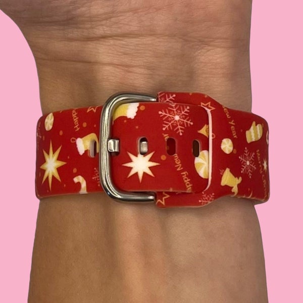 Christmas Watch Straps compatible with the Universal 18mm Straps Carousel 2