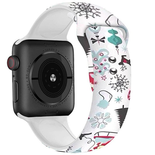 Christmas Watch Straps compatible with the Polar Ignite 3 Carousel 1