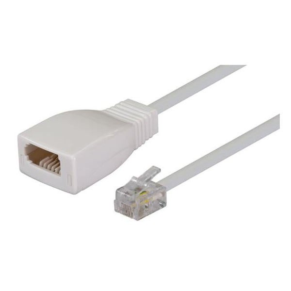 Dynamix 0.08m Cable-BT Socket To RJ11 Plug Carousel 1