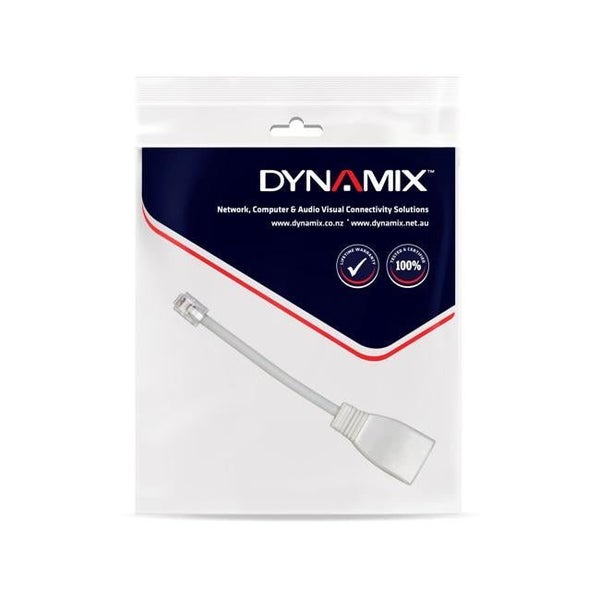 Dynamix 0.08m Cable-BT Socket To RJ11 Plug Carousel 3