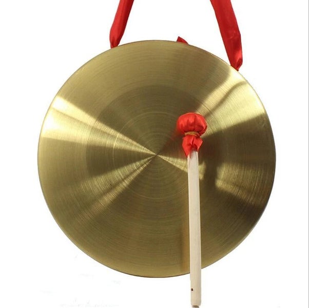 Diameter 15/22/32 cm Chinese Copper Gong Hand Gong Opera Percussion Instr CHK29M Carousel 2