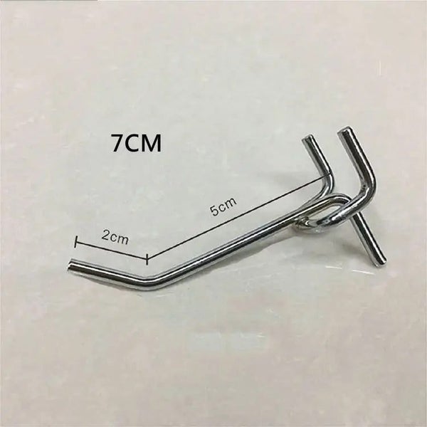 50PCS Board Pegboard Hooks Carbon Steel Pegs Garage Work Shop Storage Dis CHK29M Carousel 2