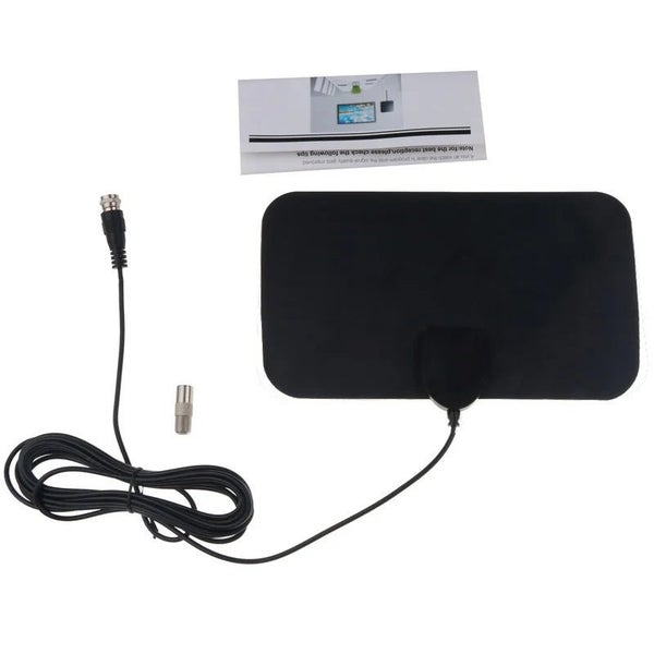 Flat 4K Indoor TV Antenna Aerial Digital HDTV Antennas 50 Miles Range Boo CHK29M Carousel 1