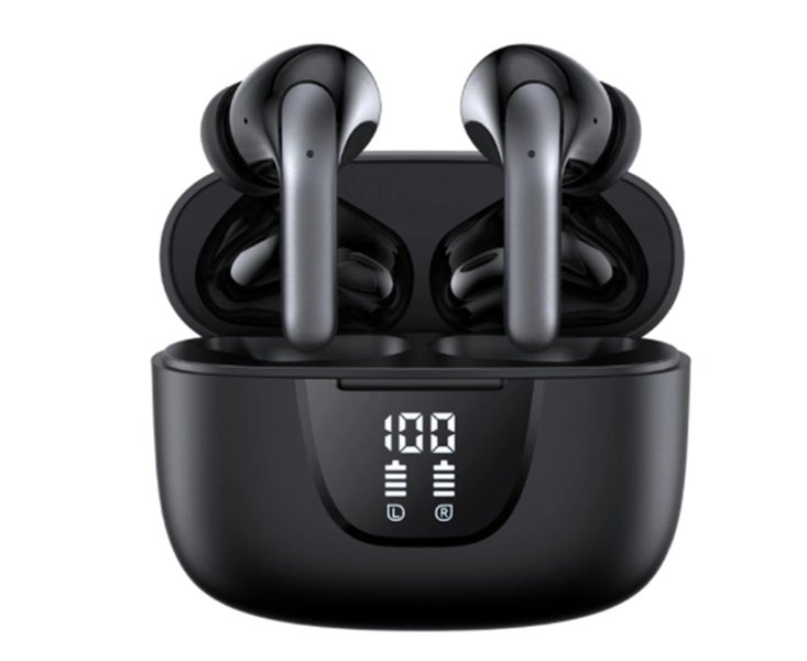 Wireless Headphones In-Ear Touch Control Headsets Sports Stereo Earbuds -white Carousel 1