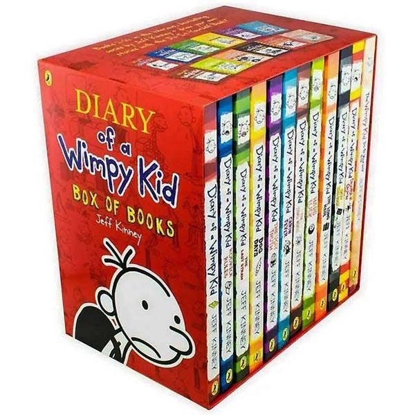 Diary of a Wimpy Kid Box of Books : 12 Titles Carousel 1