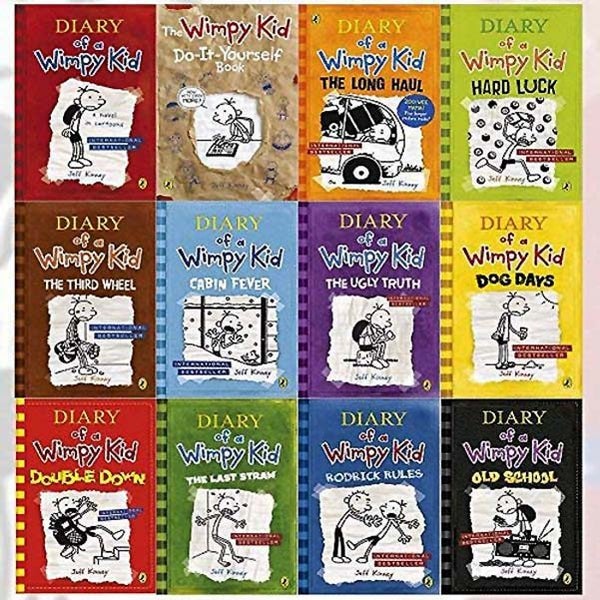 Diary of a Wimpy Kid Box of Books : 12 Titles Carousel 3