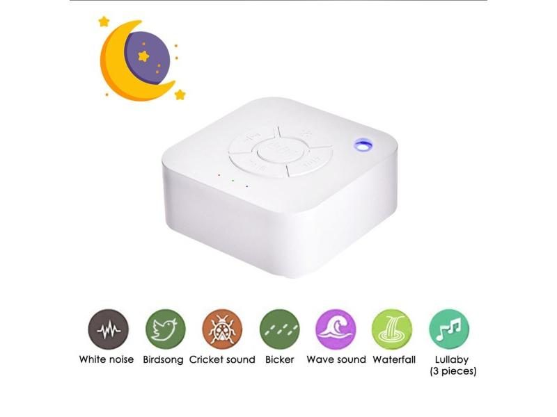 Sleep Sound Machine USB Rechargeable Timed Shutdown White Noise For Sleep Carousel 1