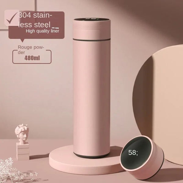 500ml Smart Water Bottle Stainless Steel Thermos Temperature Display Leak CHK29M Carousel 2