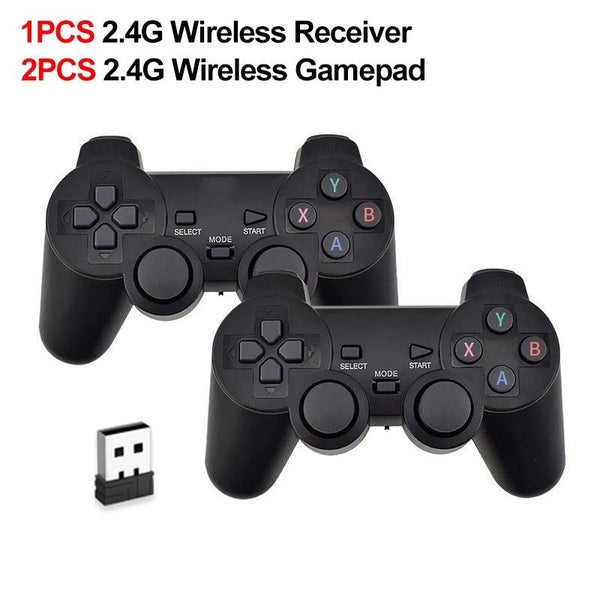2 PCS 2.4Ghz Wireless Gamepad No Delay Game Controller USB Joystick For P CHK29M Carousel 1