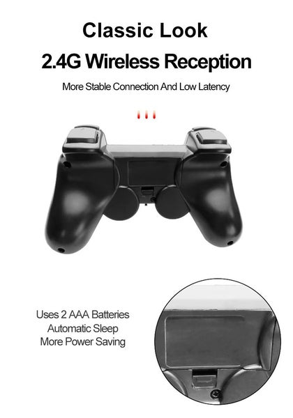 2 PCS 2.4Ghz Wireless Gamepad No Delay Game Controller USB Joystick For P CHK29M Carousel 11
