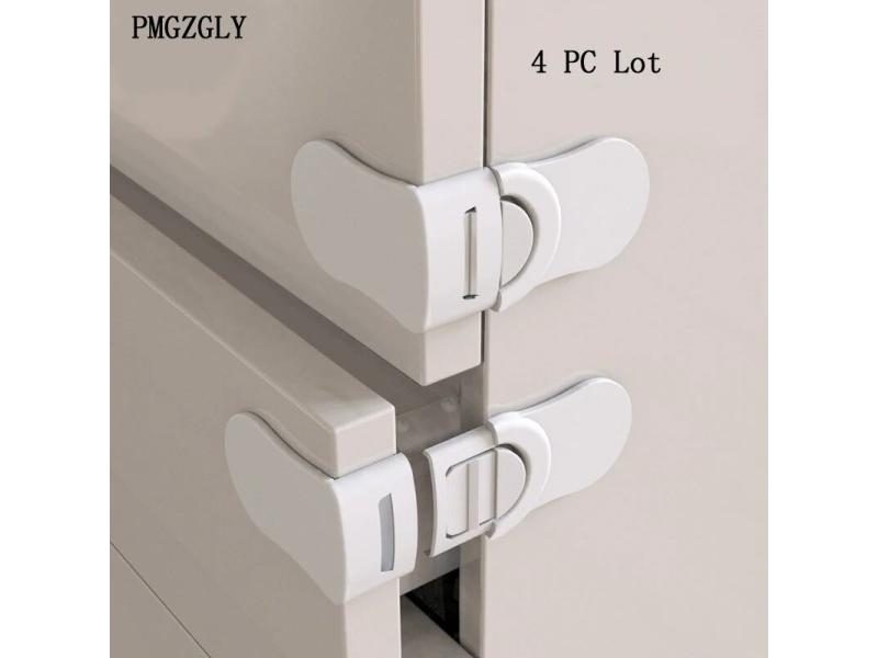 Baby Protection Lock 4PCS For Drawer Door Anti Pinch Hand Carousel 1