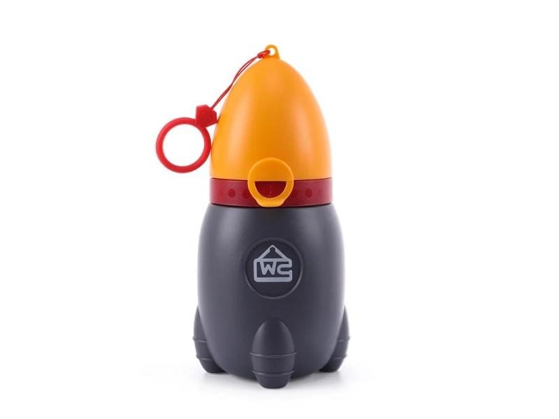 Baby Outgoing Urinal Pot Rocket Shape Kid Portable Urine Toilet Potty Tour Boy Carousel 1