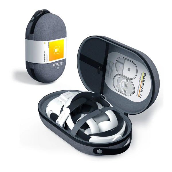 BOBOVR C2 Carrying Case Compatible with Meta Quest 2 Compatible with Pico CHK29M Carousel 2