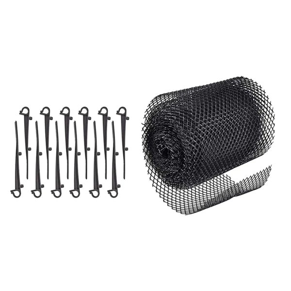 Leaf Guard Mesh 6M Drains Filter Strainer Debris Fallen Leaves Gutter Dow CHK29M Carousel 6