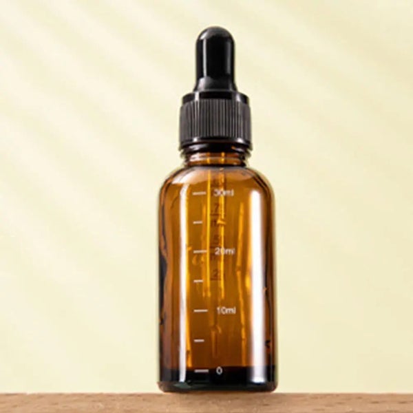 Dropper Bottles with Scale 5ml-100ml Reagent Eye Drop Amber Glass Aromath CHK29M Carousel 1