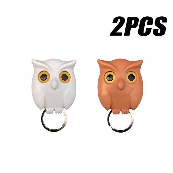 Hooks Owl Magnetic Key Hook Auto Blinking Cute Hooks No Punch Storage Ho CHK29M Carousel 2