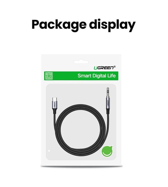 UGREEN USB C to 3.5mm Audio Aux Cable Type C 3.5 mm Headphone Male Jack P CHK29M Carousel 10
