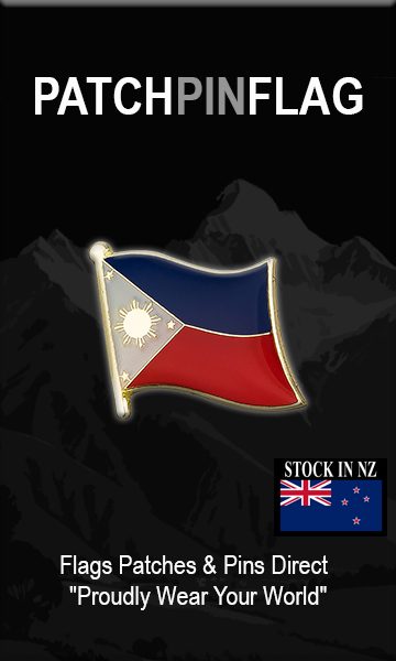 Philippines Flag Lapel Enamel Pin Badge Carousel 1