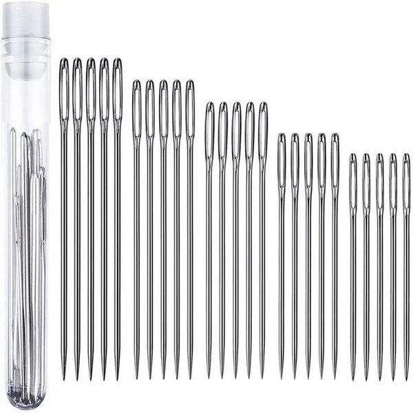 15-50pcs Stainless Steel Sewing Needles Side Hole Hand Sewing Needles Sel CHK29M Carousel 2