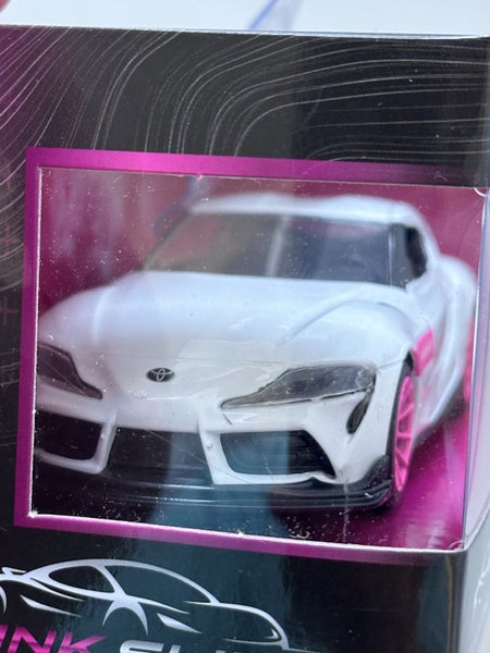 JADA DIECAST CARS - 2020 TOYOTA GR SUPRA - PINK SLIPS 1/32 SCALE Carousel 4