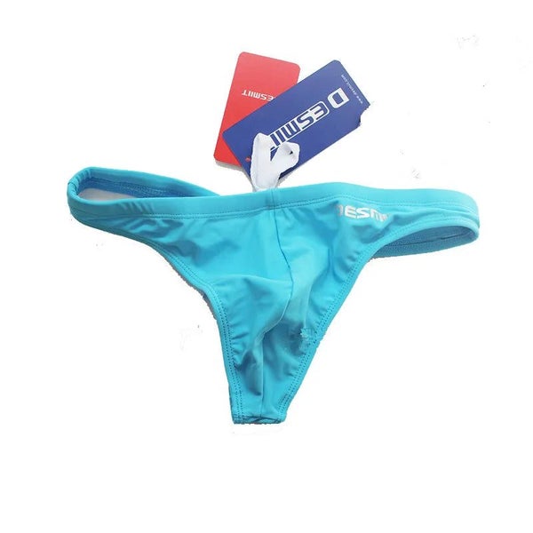 Desmiit Swimwear Men Swim Thong Bikini Briefs Slip Homme Sexy String Swim CHK29M Carousel 2