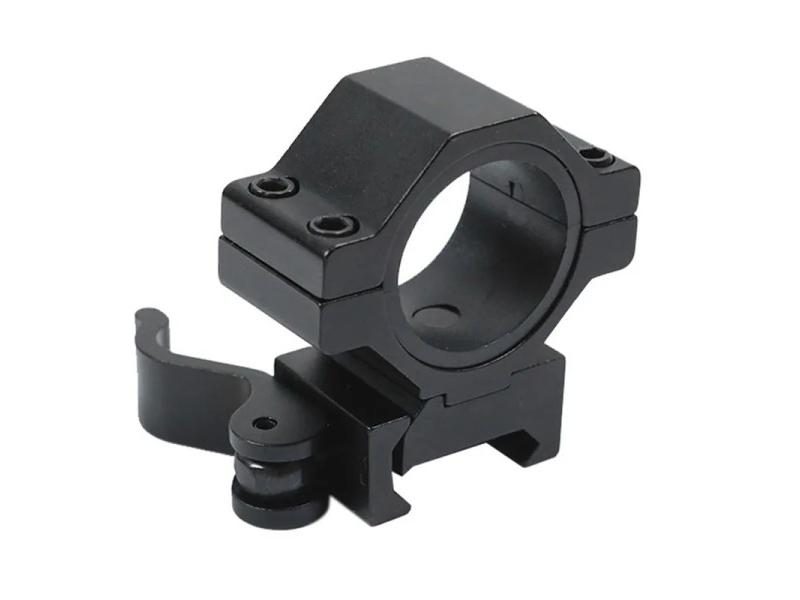 Professional 30mm/25mm 1" Rings For 20mm Weaver/picatinny Rail Scope Mount Carousel 1