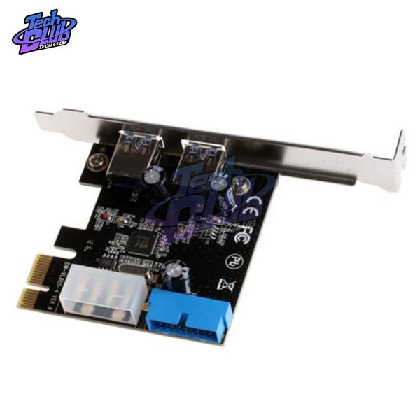 High Quality USB 3.0 PCI-E Expansion Card Adapter External 2 Port USB3.0 CHK29M Carousel 2