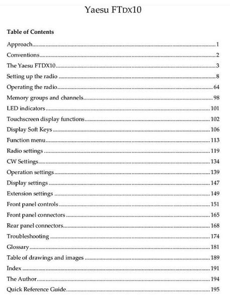The Radio Today Guide to the Yaesu FTDX10 Book Carousel 2