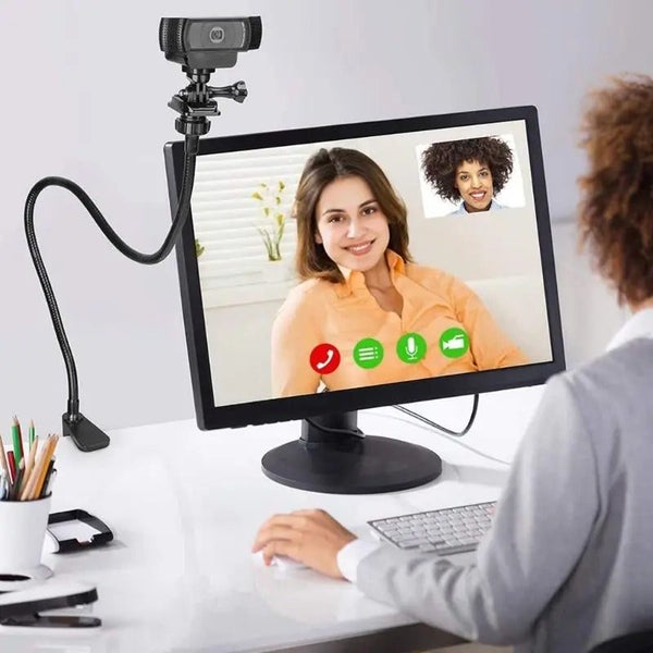 Camera Bracket with Enhanced Desk Jaw Clamp Flexible Gooseneck Stand for CHK29M Carousel 2