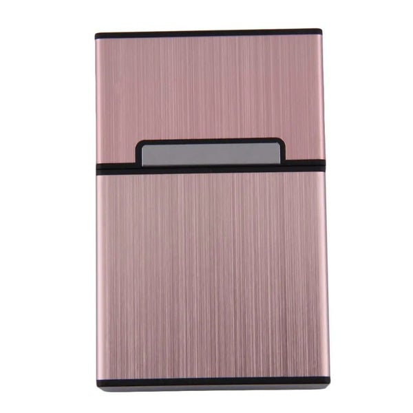 1Pc Aluminium Cigarette Case Pocket Tobacco Holder Cigarette Storage Box CHK29M Carousel 1